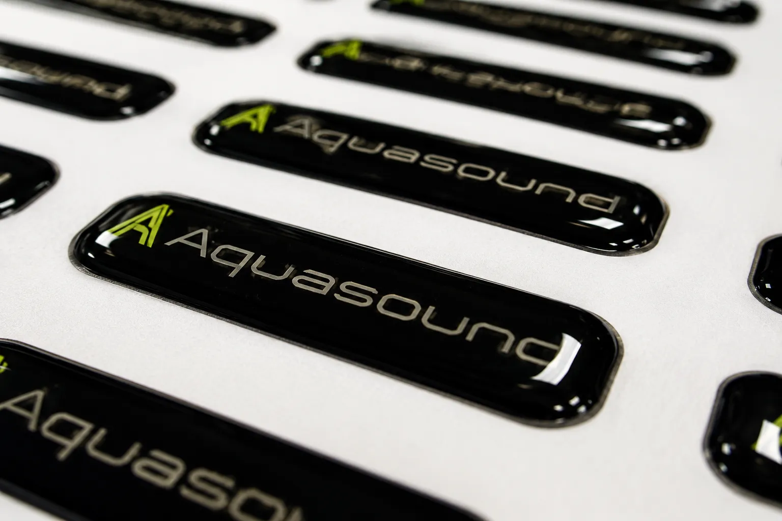 Epoxy Doming branding technique
