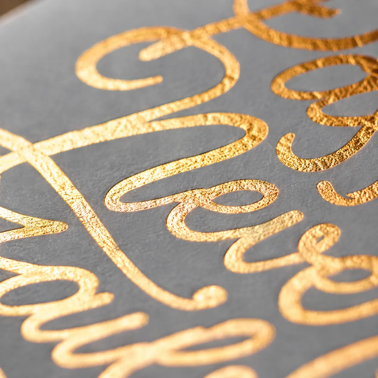 Foil Printing branding technique