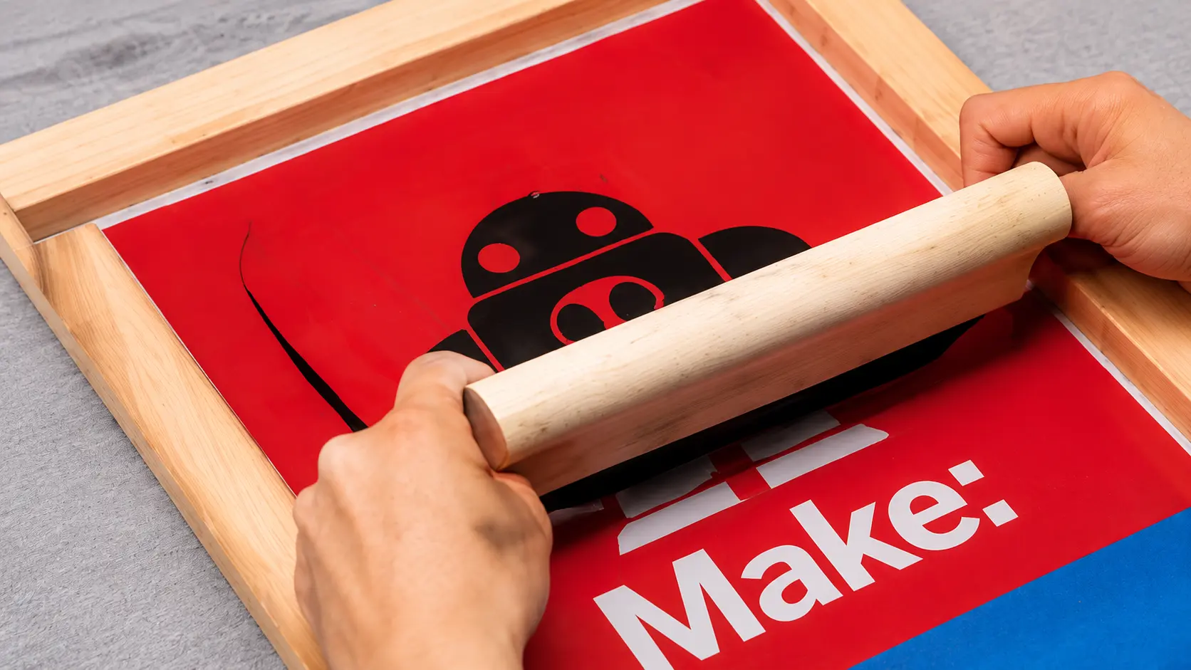 Screen Printing branding technique