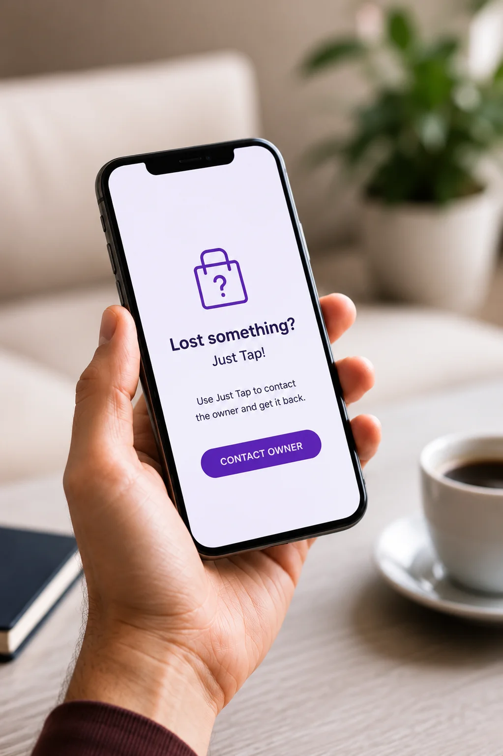 NFC lost and found tag product